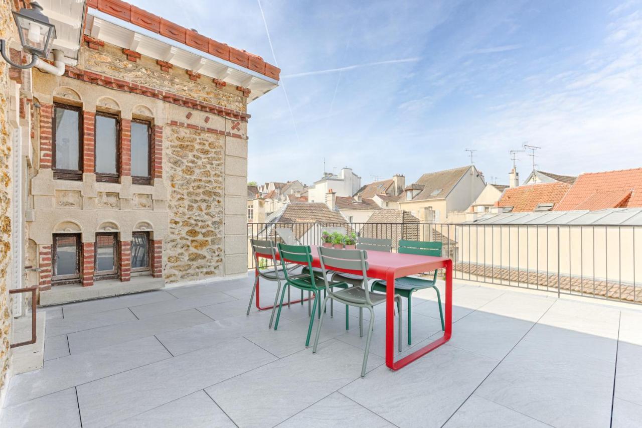 La Terrasse A 15Min De Disneyland Paris Lagny Exterior foto